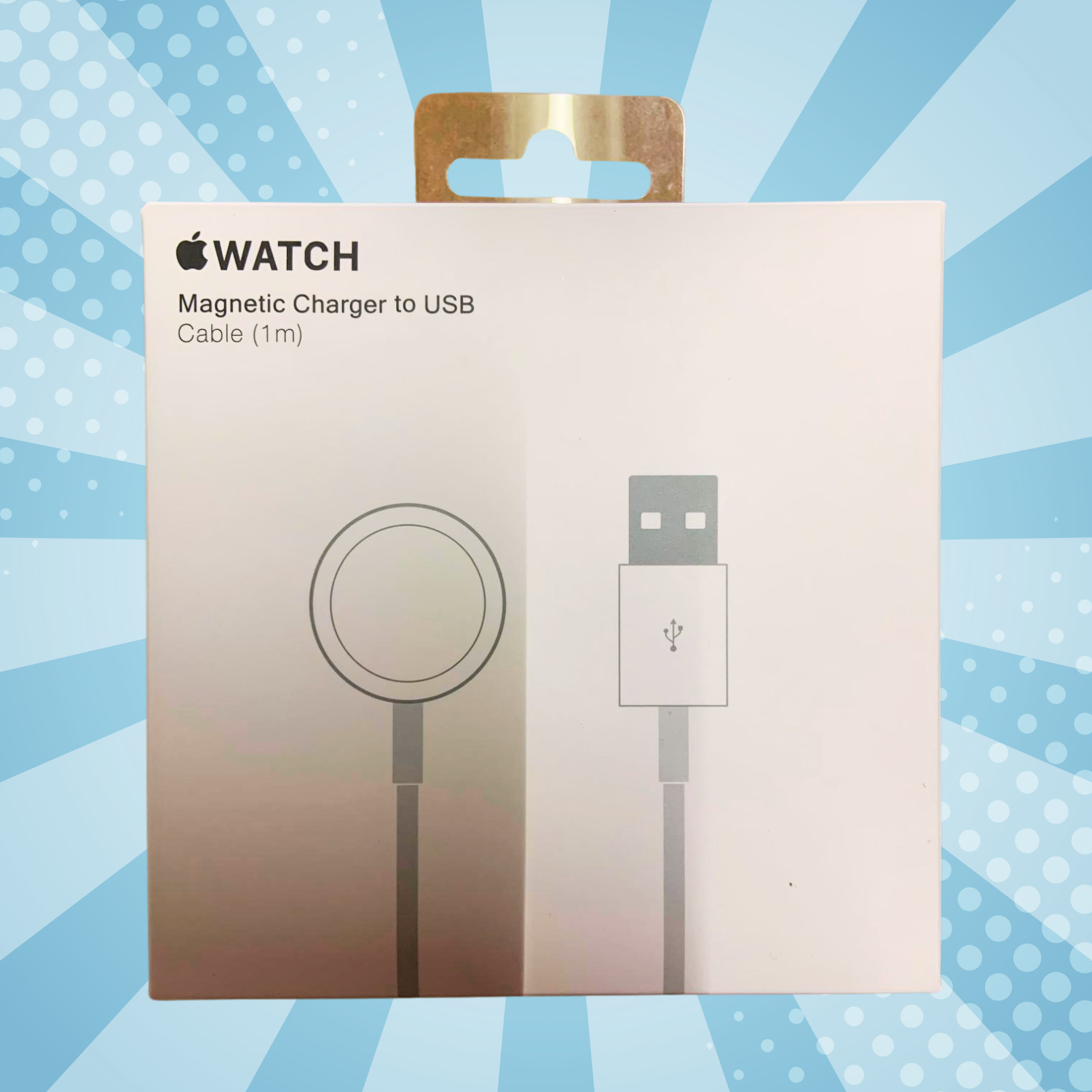 Apple Watch Magnetic Charger to USB