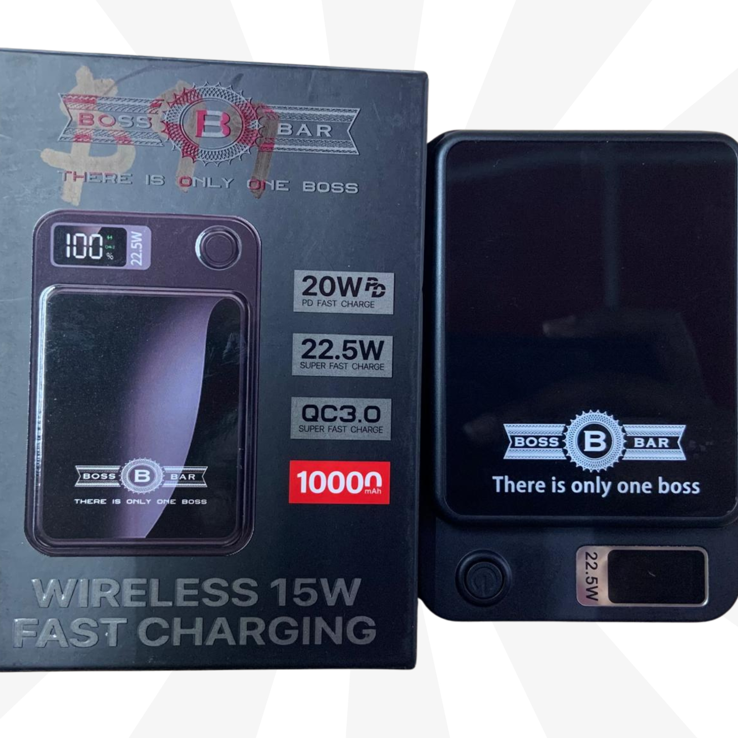 Boss Bar Wireless Power Bank 10000mAh