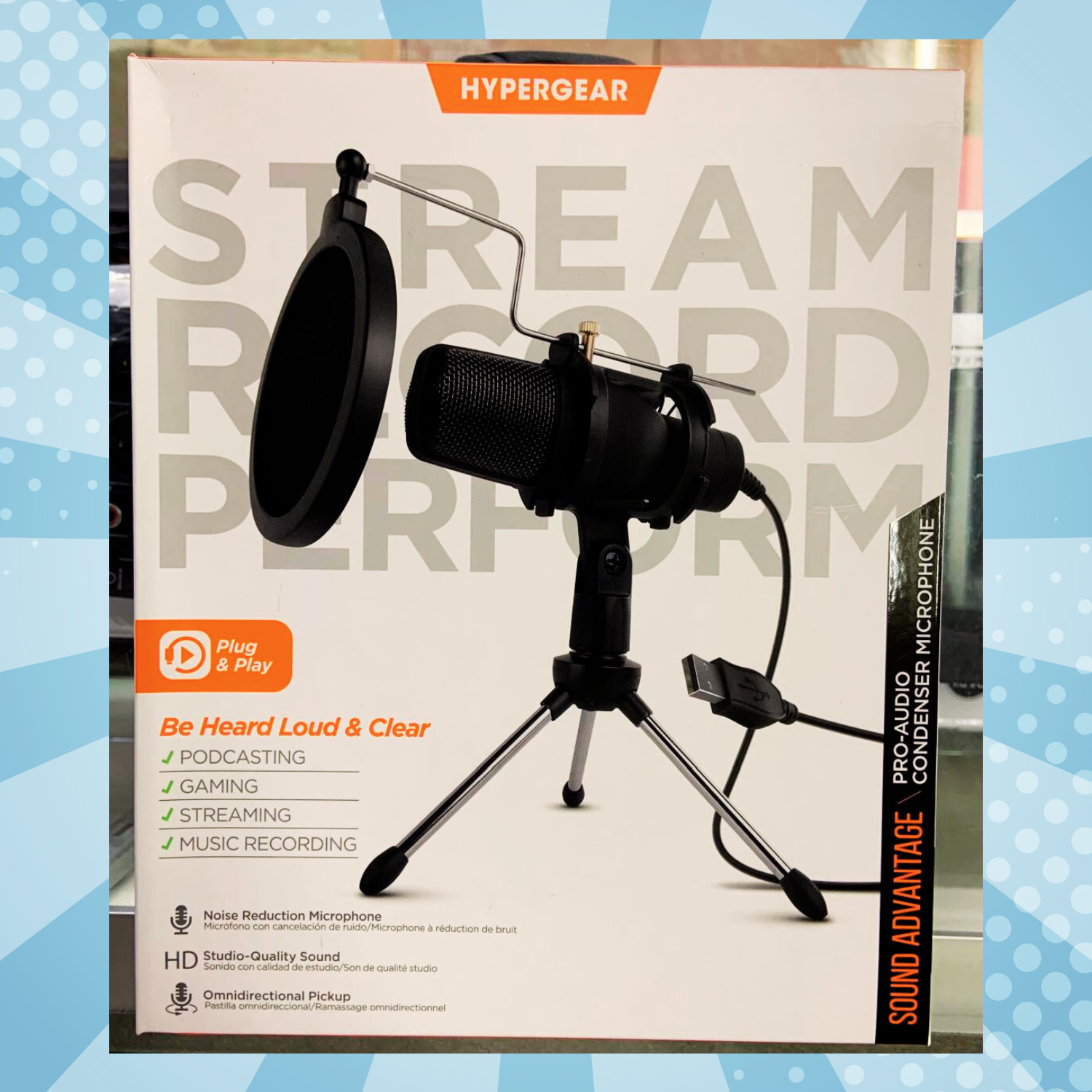 HyperGear Sound Advantage Pro Condenser Microphone
