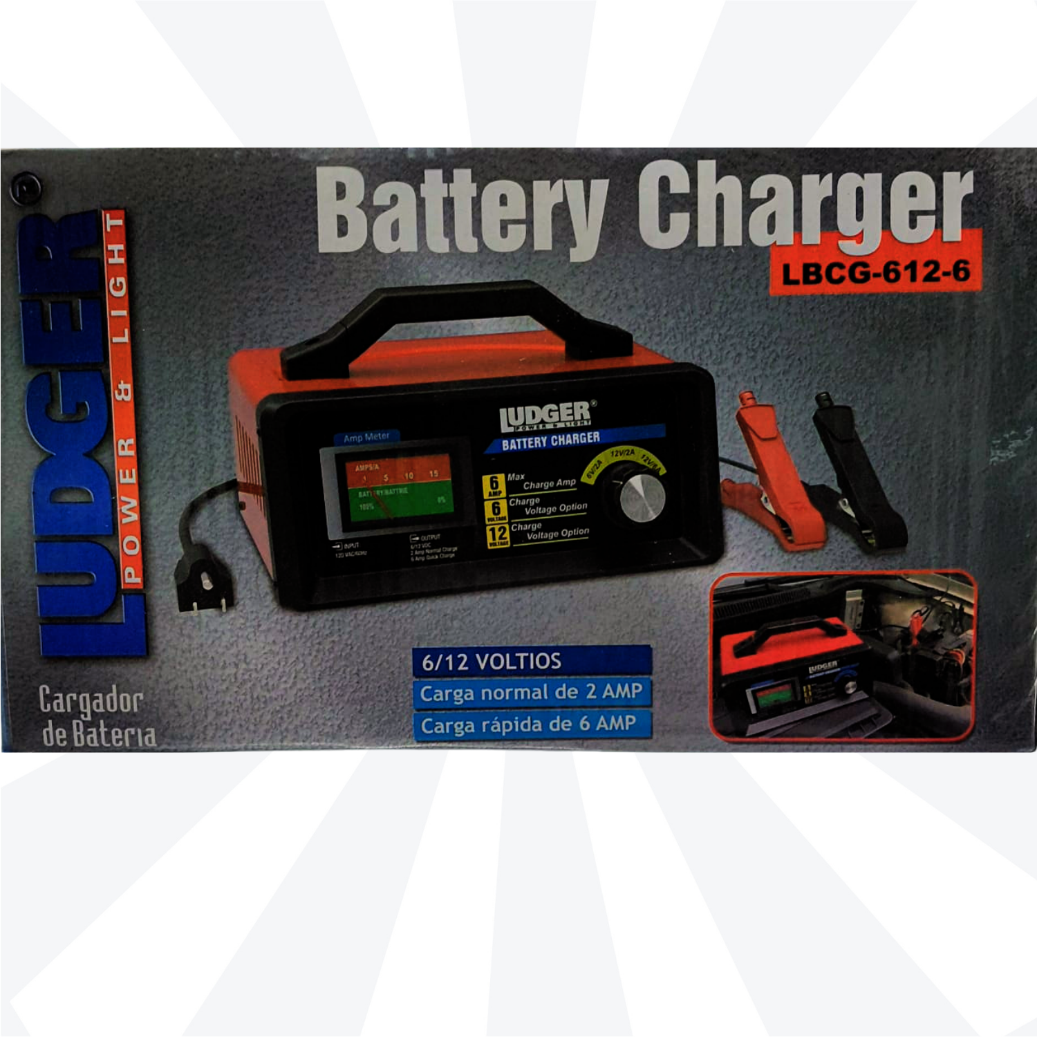 LUDGER Battery Charger LBCG-612-6