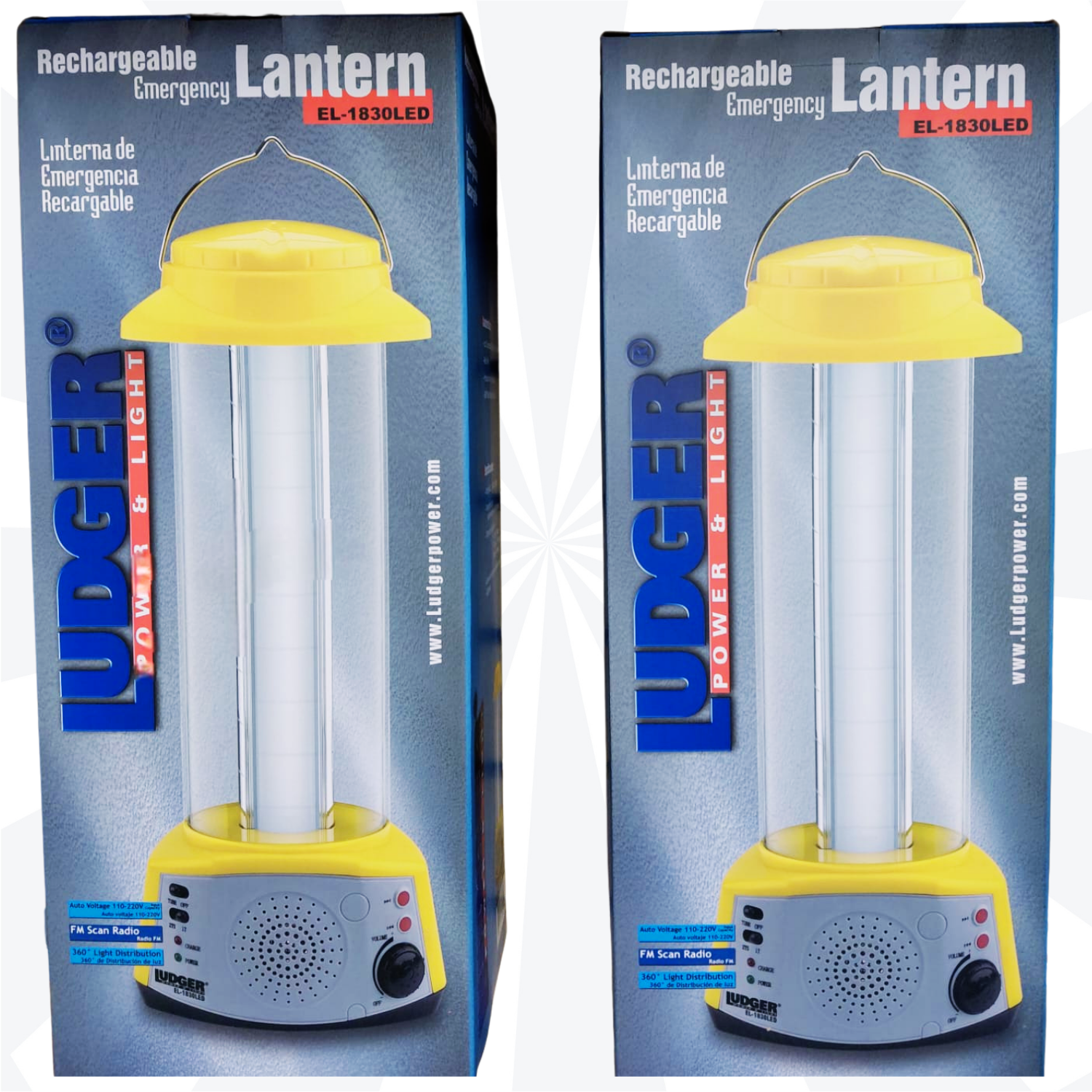 LUDGER Lantern EL-1830LED (Cream)