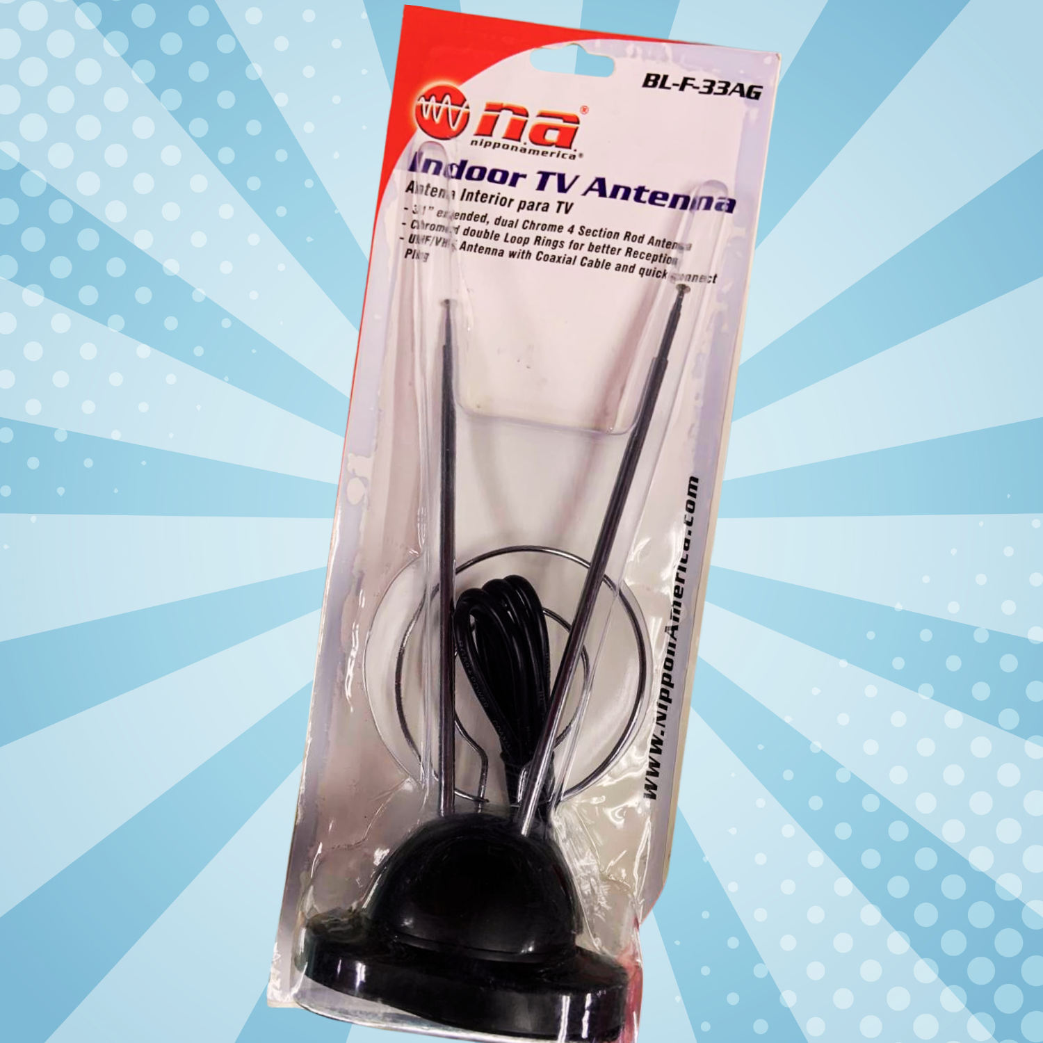 Indoor TV Antenna (Push On)