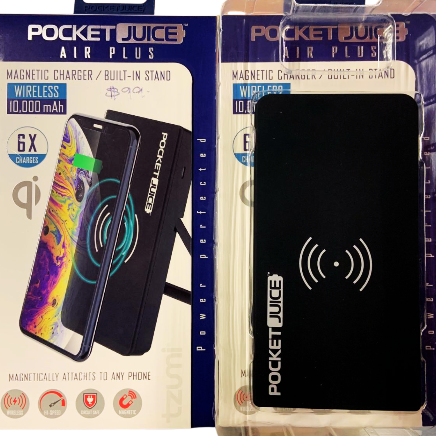 Pocket Juice Air Plus Wireless Power Bank 10000mAh