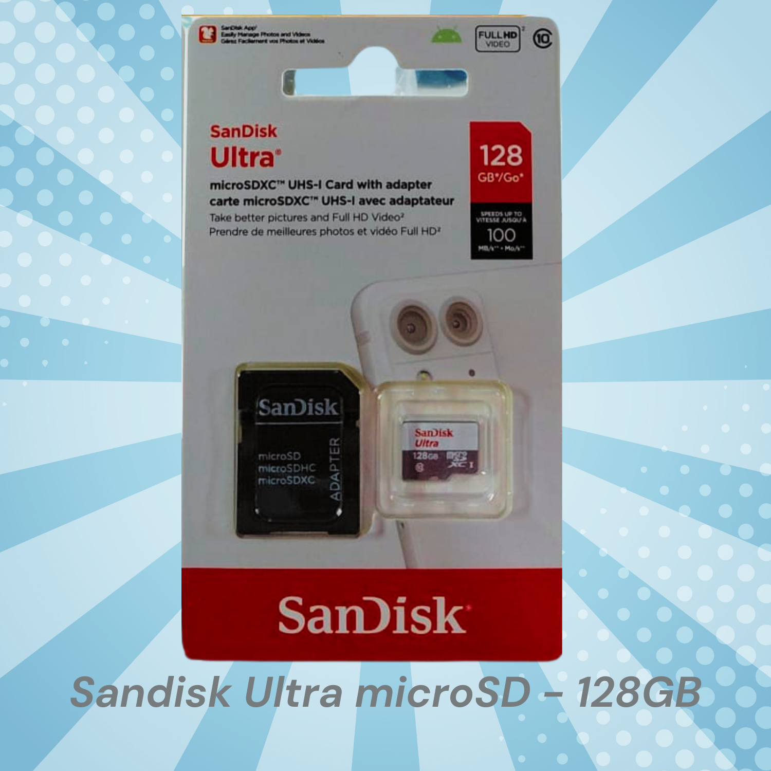 SanDisk Ultra Memory Card - 128GB