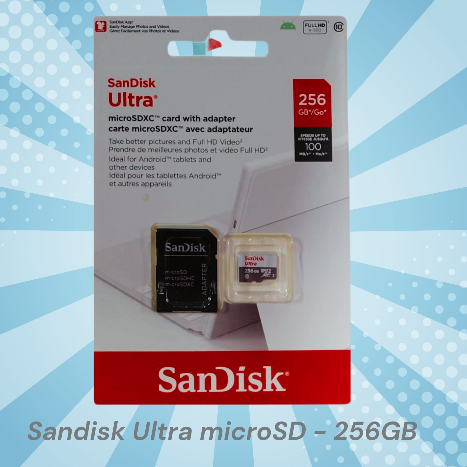 SanDisk Ultra Memory Card - 256GB