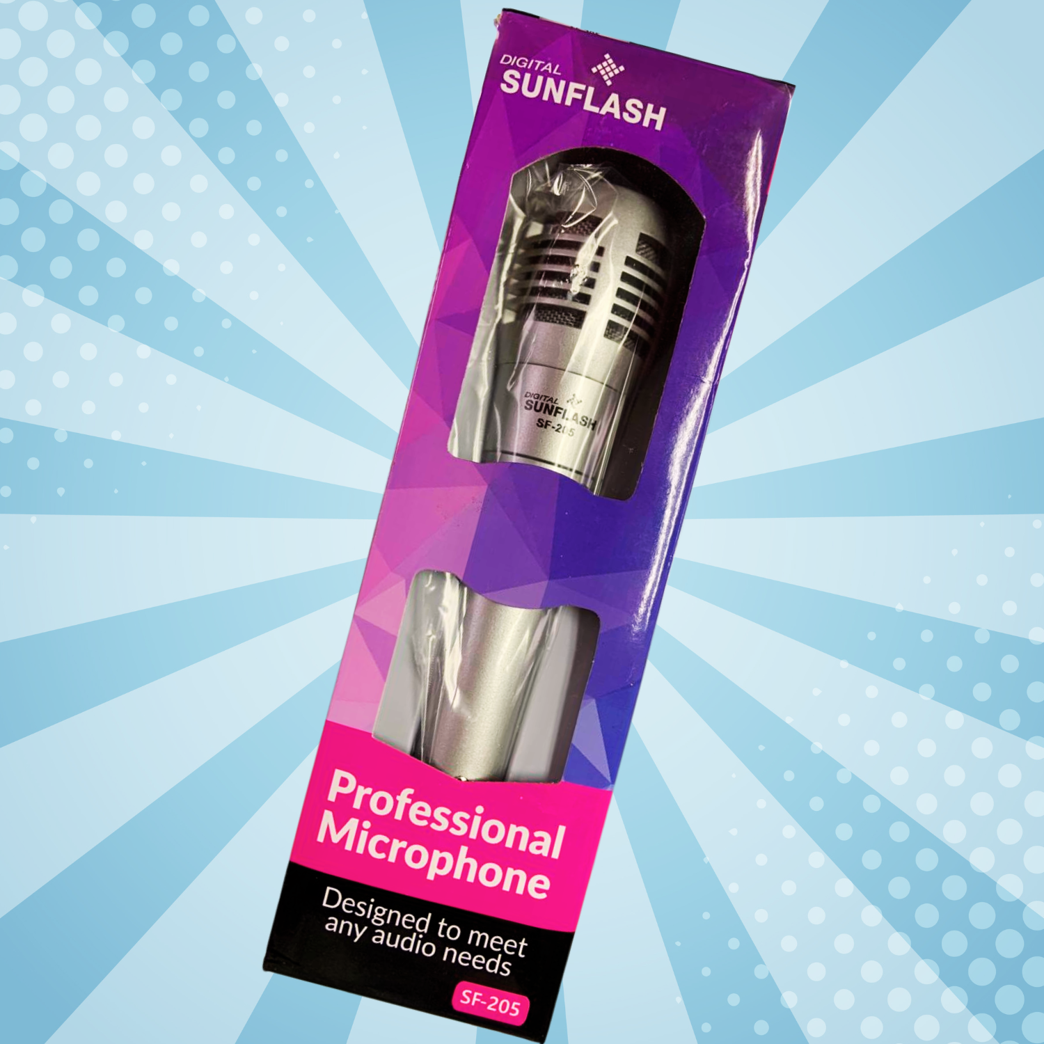 Digital Sunflash Microphone