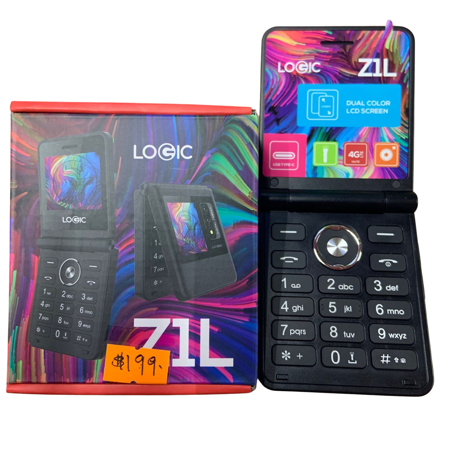 Logic Z1L Flip Phone